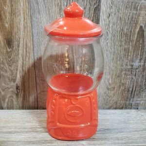 Target Gumball Machine Canister Jar Retro Glass Globe Kitchen Counter Bullseye